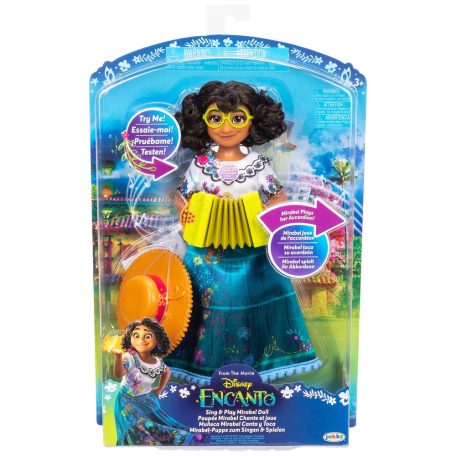 Jakks Pacific Disney Encanto Mirabel baba zenélő harmónikával 