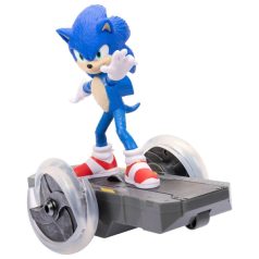   Jakks pacific Sonic 2 játékfigura RC távirányítós járgánnyal