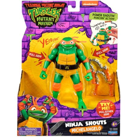 Teenage Mutant Ninja Tini Nindzsa Michelangelo játékfigura 
